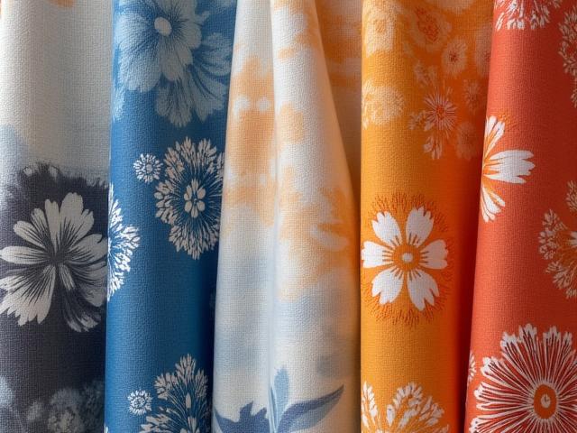 手染めされた手ぬぐいとシルクスカーフ